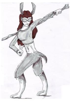 Satyr (colour attempt #1) "Britney" Satyr (colour attempt #1)